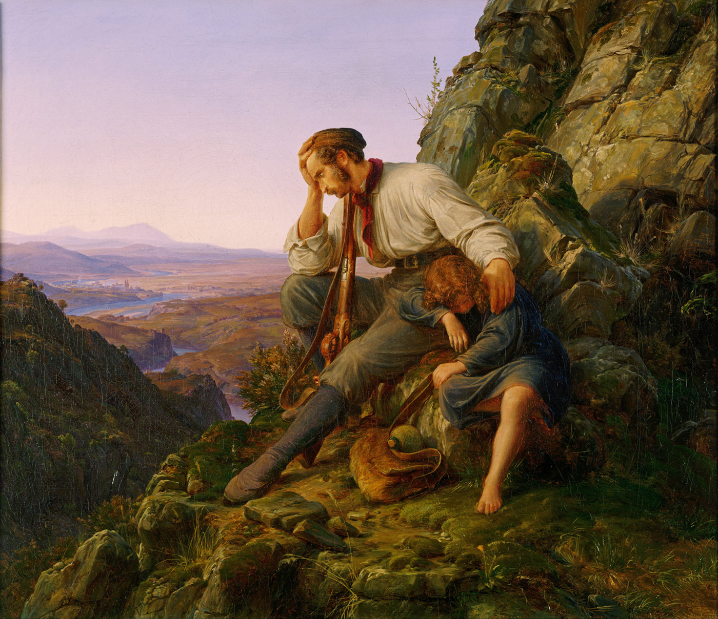 the robber and his child